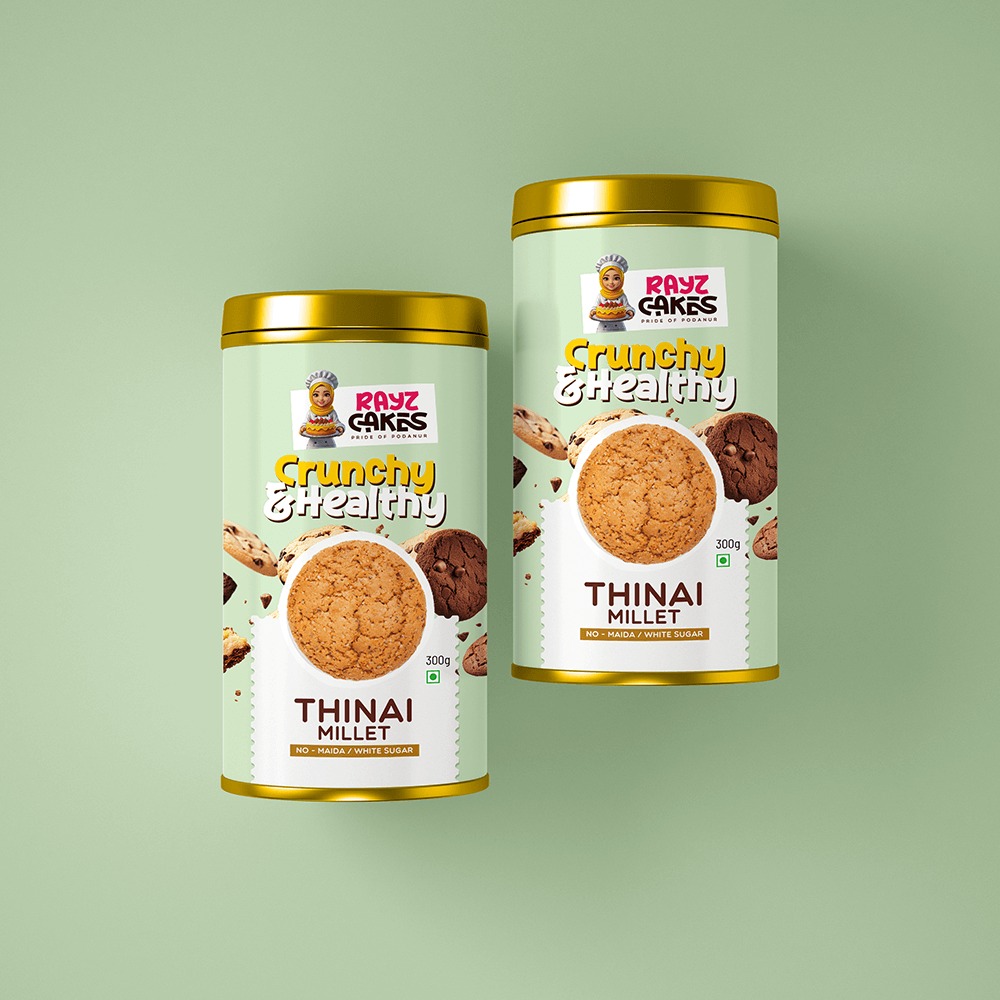 Thinai Foxtail Millet Cookies Hover