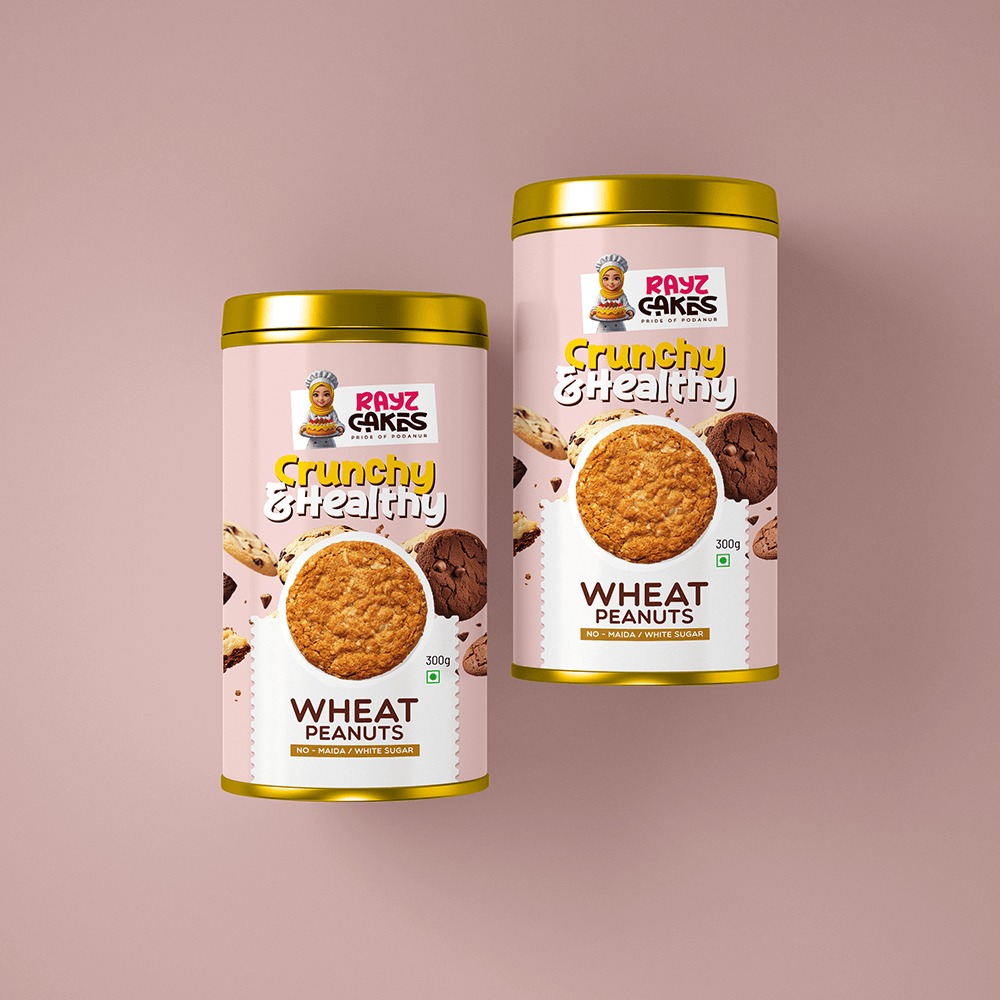 Wheat Peanut Cookies Hover